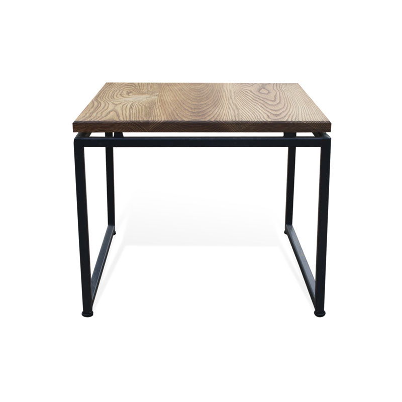 Modern industrial outlet side table